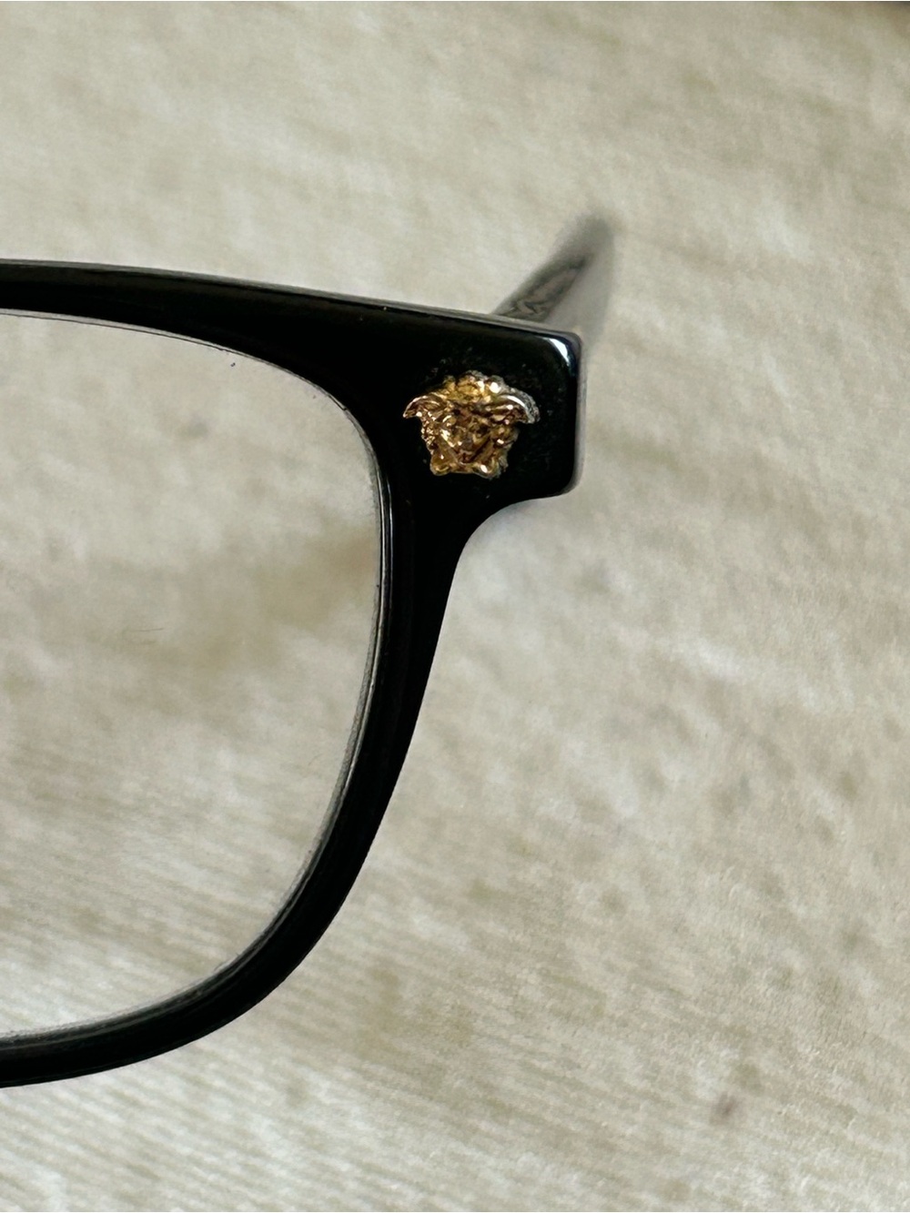 Versace MOD 3153 Black Medusa Eyeglasses Frames 53□16 Made in Italy - Picture 7 of 11